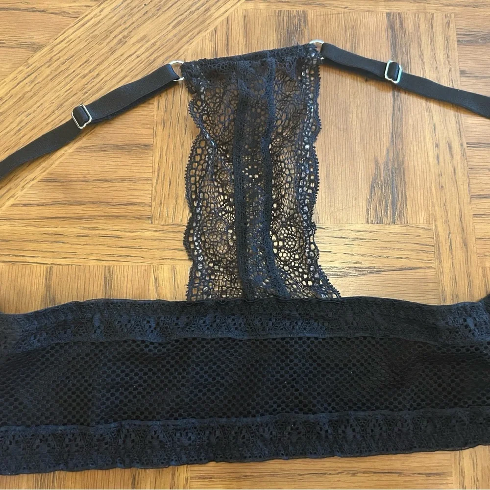 Victoria's Secret Very Sexy Racerback Black Lace Push-Up Bra - Picture 2 of 6